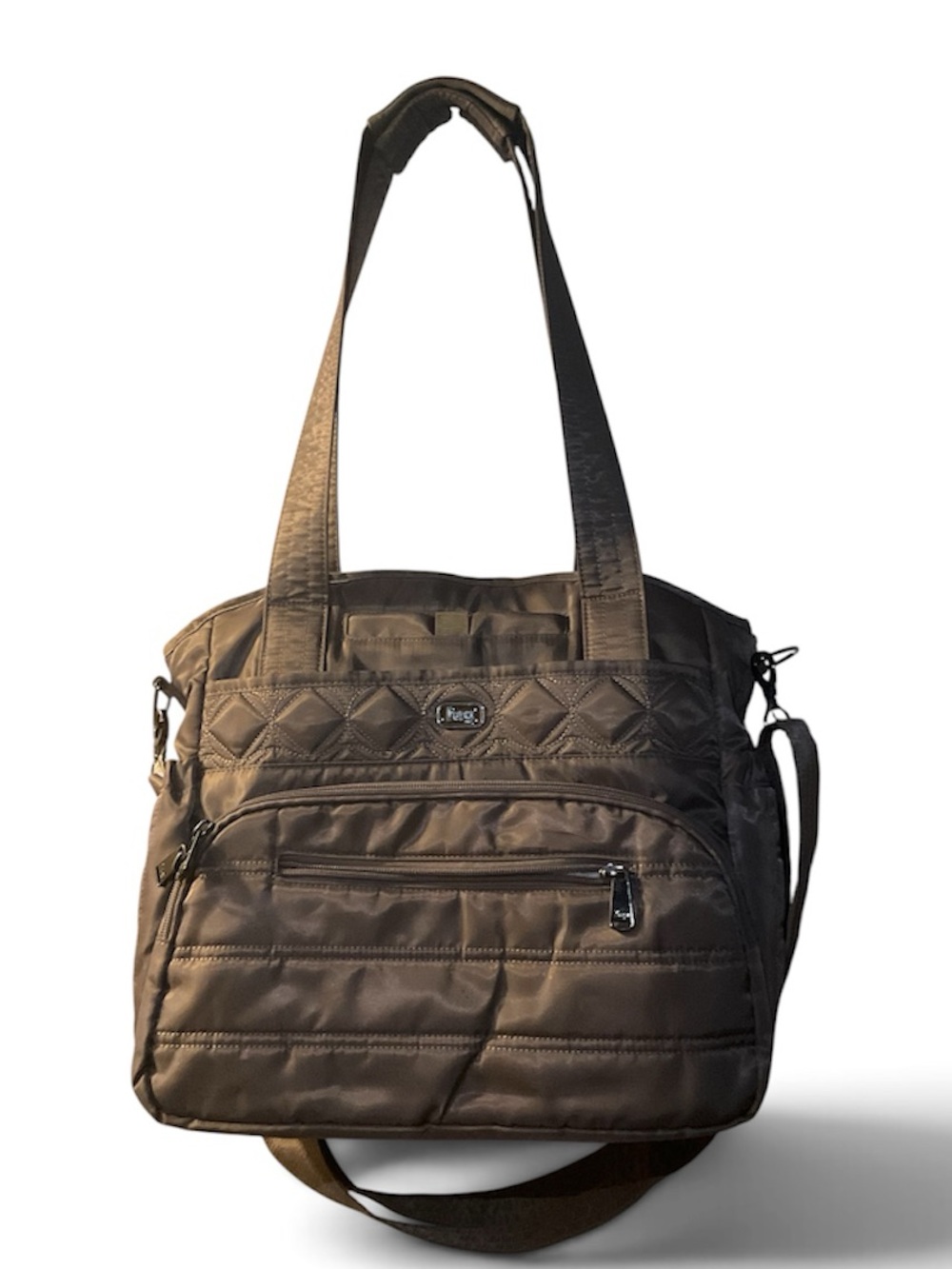 Lug Quilted Woman’s Windjammer Tote Bag with Adjustable Strap